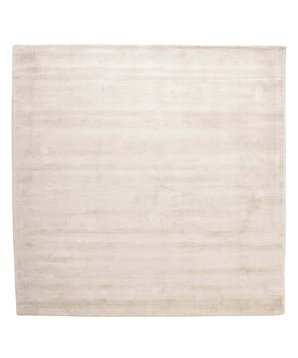 Tapis viscose carré - Glamour ivoire - overzicht Tapis viscose carré - Glamour ivoire - overzicht