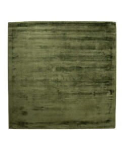 Tapis viscose carré - Glamour vert - overzicht