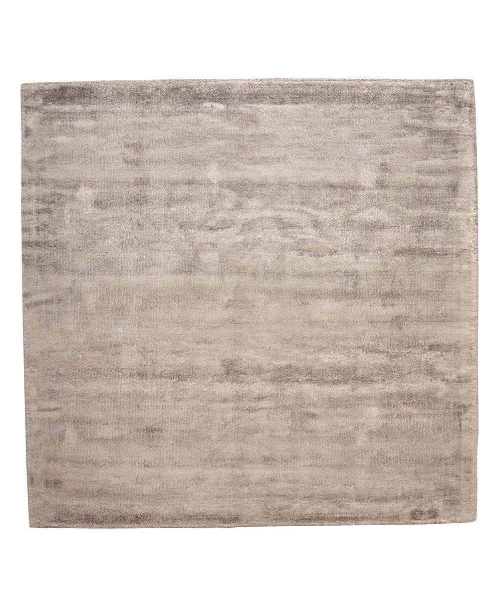 Tapis viscose carré - Glamour argent - overzicht Tapis viscose carré - Glamour argent - overzicht