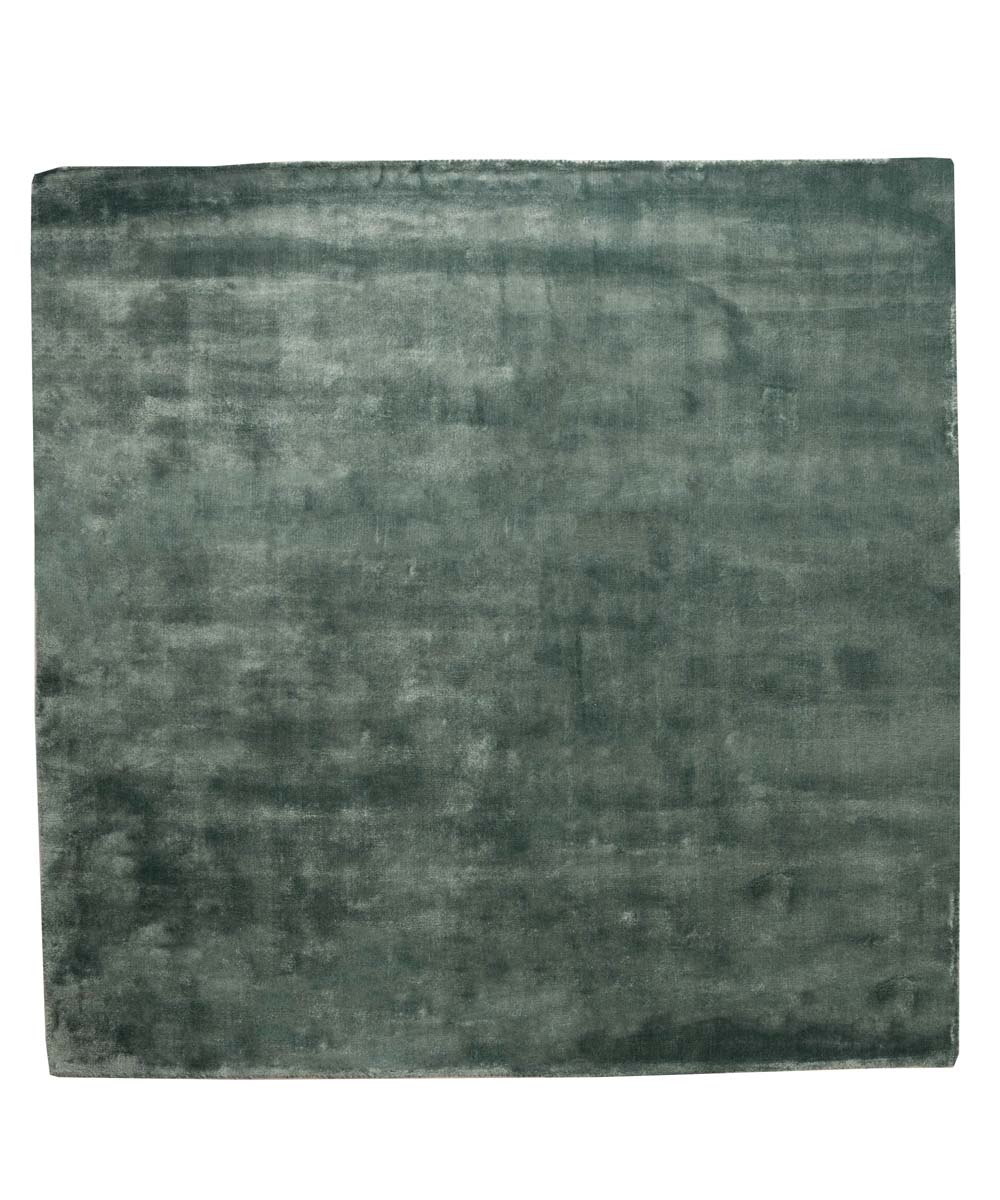 Tapis viscose carré - Pearl azur - overzicht Tapis viscose carré - Pearl azur - overzicht