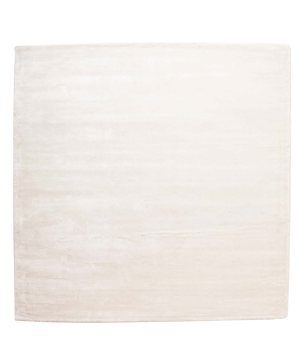 Tapis viscose carré - Pearl blanc - overzicht Tapis viscose carré - Pearl blanc - overzicht