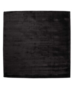 Tapis viscose carré - Pearl noir - overzicht