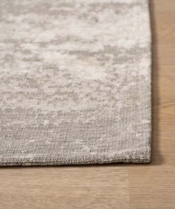 Tapis vintage - Weave Stone gris - close up, thumbnail