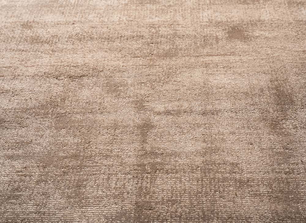 Tapis viscose ovale - Glamour beige - close up Tapis viscose ovale - Glamour beige - close up