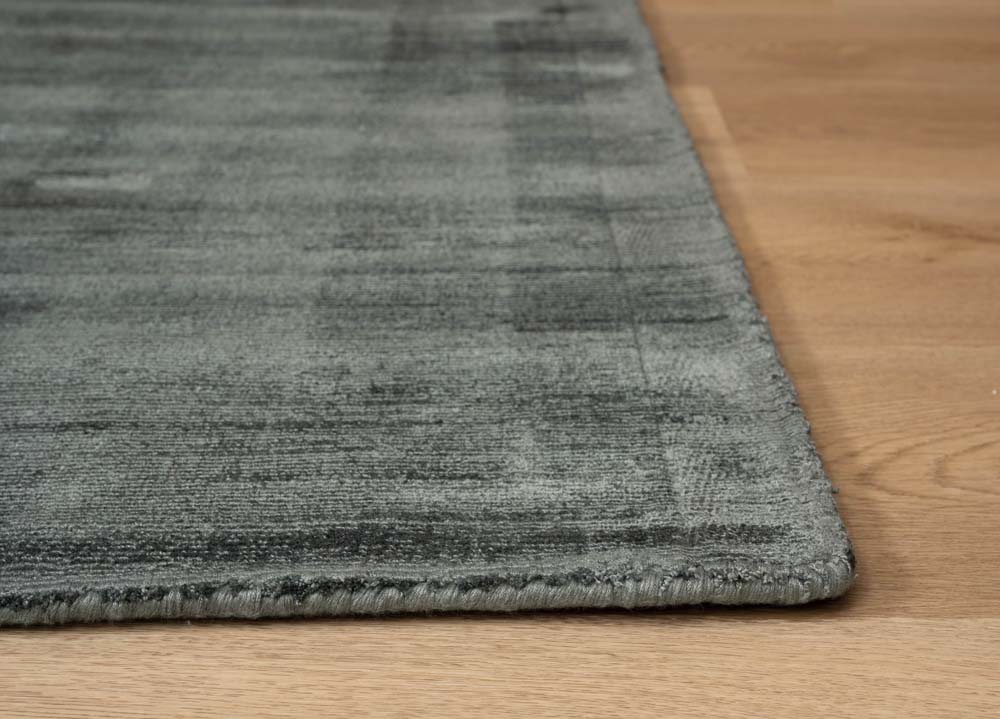 Tapis viscose carré - Glamour bleu - close up Tapis viscose carré - Glamour bleu - close up