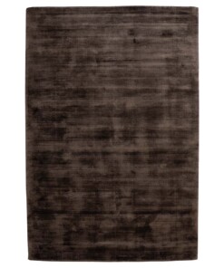 Tapis viscose - Glamour marron foncé - overzicht