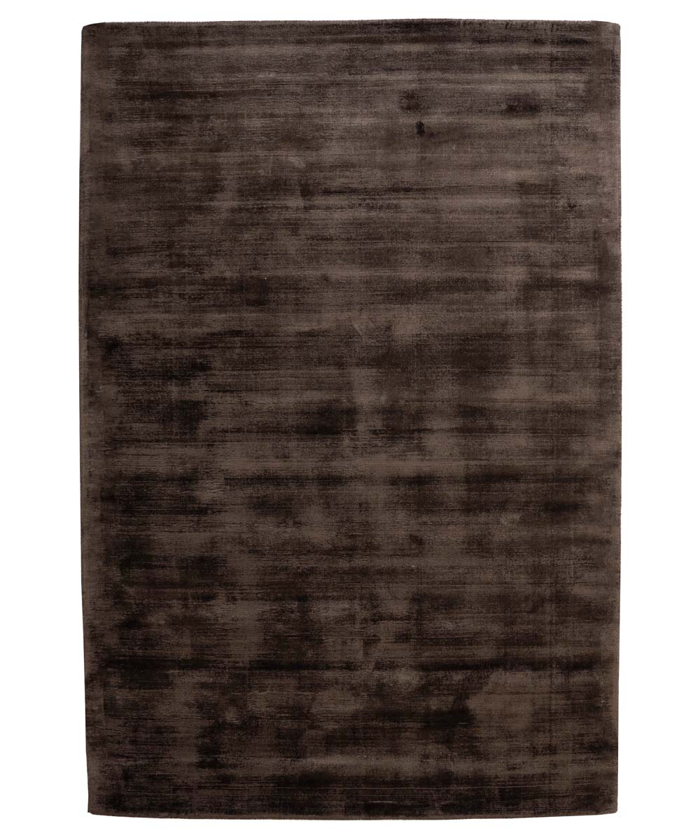 Tapis viscose - Glamour marron foncé - overzicht Tapis viscose - Glamour marron foncé - overzicht