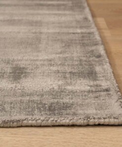 Tapis viscose carré - Glamour argent - close up, thumbnail Tapis viscose carré - Glamour argent - close up, thumbnail