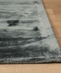 Tapis viscose carré - Pearl bleu - close up, thumbnail Tapis viscose carré - Pearl bleu - close up, thumbnail