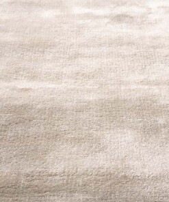 Tapis viscose - Pearl ivoire - close up, thumbnail