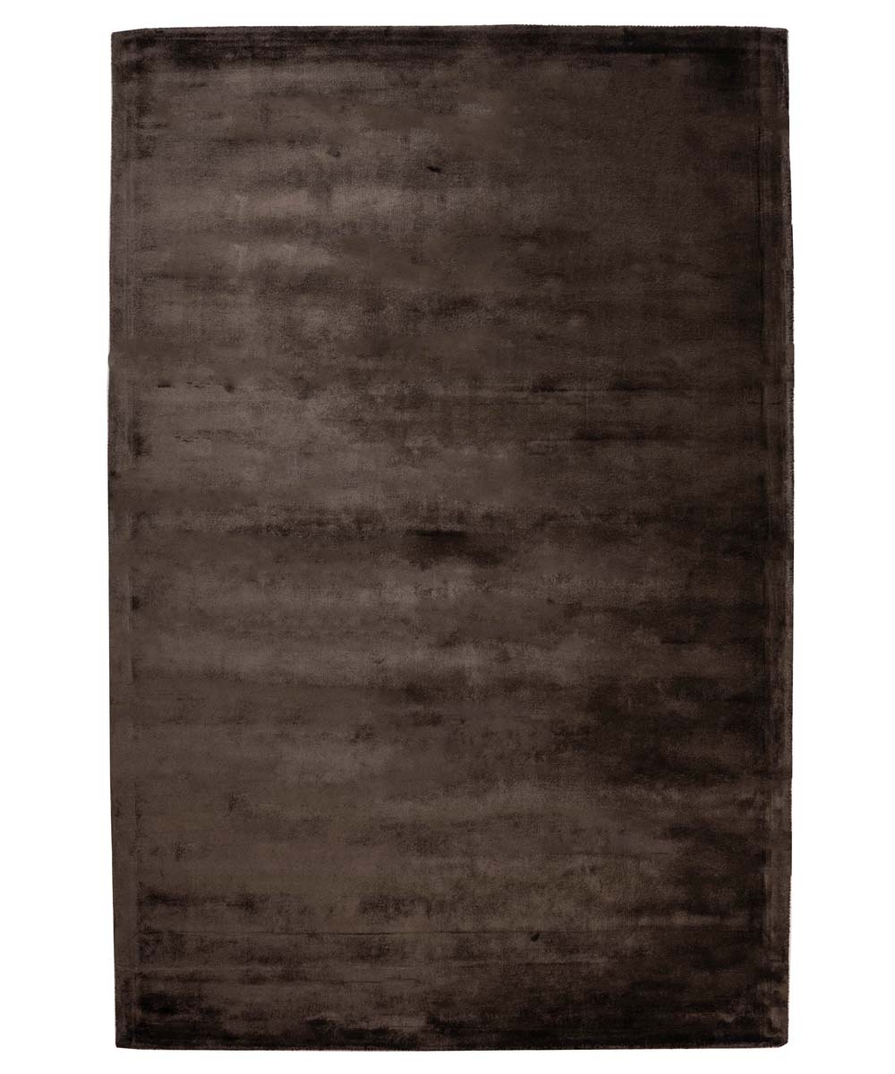 Tapis viscose - Pearl marron foncé - overzicht Tapis viscose - Pearl marron foncé - overzicht