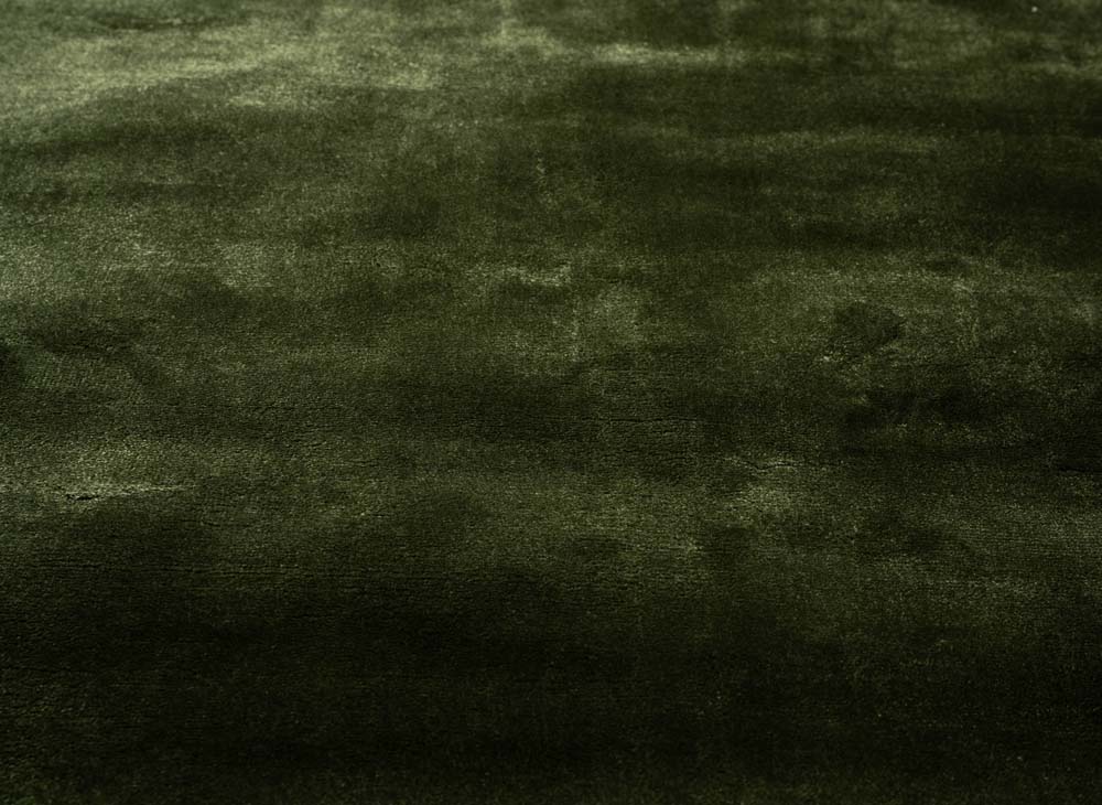 Tapis viscose carré - Pearl vert - close up Tapis viscose carré - Pearl vert - close up