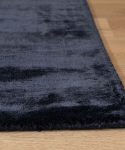 Tapis viscose - Pearl bleu marine - close up, thumbnail Tapis viscose - Pearl bleu marine - close up, thumbnail
