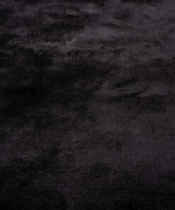 Tapis viscose rond - Pearl noir - close up, thumbnail Tapis viscose rond - Pearl noir - close up, thumbnail