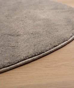 Tapis velours Rond - Flair gris - close up, thumbnail Tapis velours Rond - Flair gris - close up, thumbnail