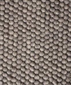 Tapis en laine - Fjell gris clair - close up