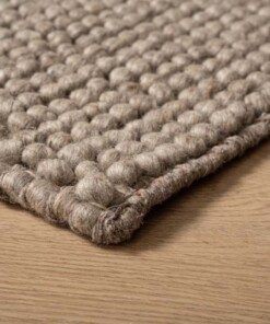 Tapis en laine - Fjell couleur sable - close up