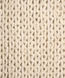 Tapis en laine - Hyssing Crème - close up