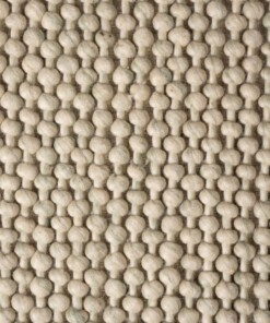 Tapis en laine - Løkke vert menthe - close up