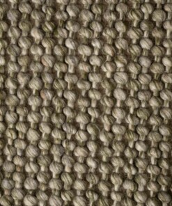 Tapis en laine - Løkke vert olive - close up