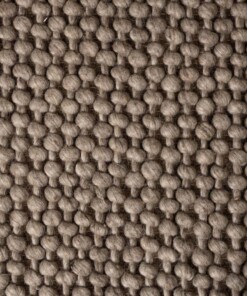 Tapis en laine - Løkke couleur sable - close up
