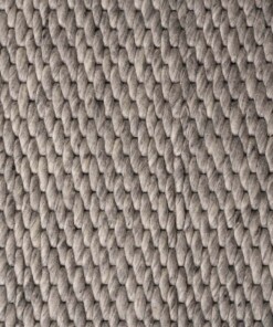 Tapis en laine - Vridning gris clair - close up