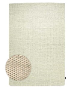 Tapis en laine - Vridning vert menthe - overzicht