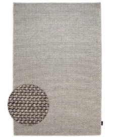 Tapis en laine - Løkke gris clair - overzicht, thumbnail