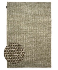 Tapis en laine - Løkke vert olive - overzicht