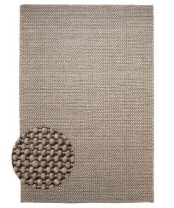 Tapis en laine - Løkke couleur sable - overzicht