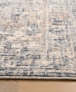 Tapis vintage - Classic Bernard bleu - close up