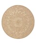 Tapis d'extérieur Rond aspect jute - Sunset Shores beige/blanc - overzicht, thumbnail