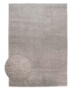 Tapis scandinave - Contour Bend gris - overzicht, thumbnail