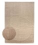 Tapis scandinave - Contour Circle beige - overzicht, thumbnail