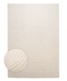 Tapis scandinave - Contour Curve Crème - overzicht, thumbnail