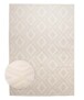 Tapis scandinave - Contour Diamond Crème - overzicht, thumbnail
