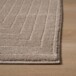 Tapis Carré scandinave - Contour Edge beige - close up, thumbnail
