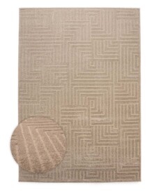 Tapis scandinave - Contour Gem beige - overzicht, thumbnail Tapis scandinave - Contour Gem beige - overzicht, thumbnail