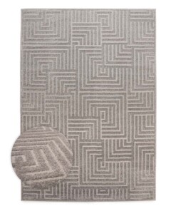 Tapis scandinave - Contour Gem gris - overzicht