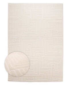 Tapis scandinave - Contour Gem Crème - overzicht