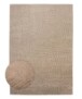 Tapis scandinave - Contour Leaf beige - overzicht, thumbnail