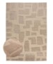 Tapis scandinave - Contour Stone beige - overzicht, thumbnail