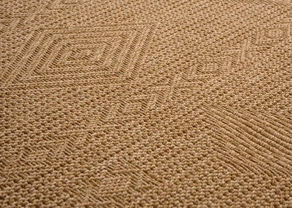 Tapis d'extérieur aspect jute - bohème Bliss beige - close up Tapis d'extérieur aspect jute - bohème Bliss beige - close up