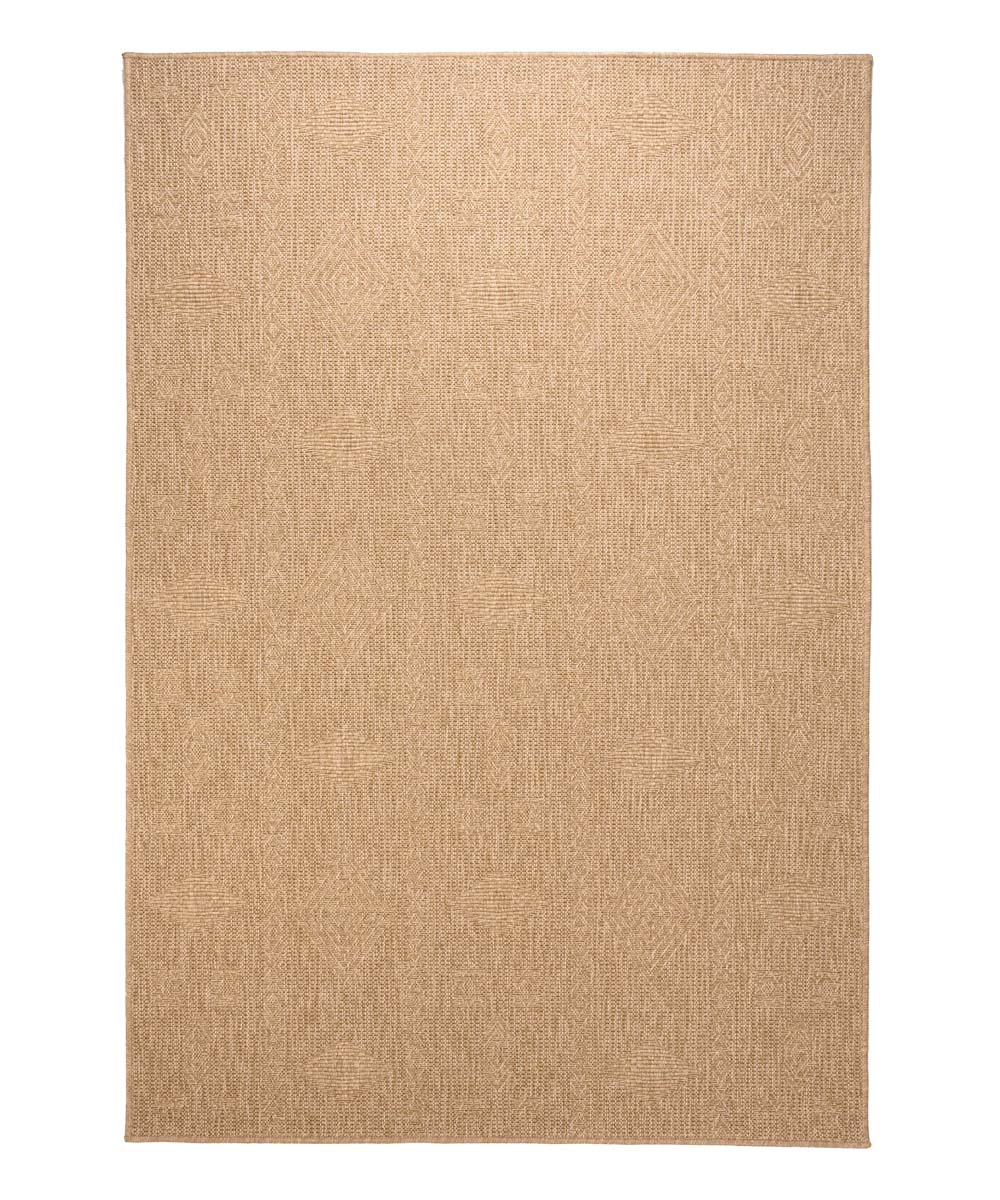 Tapis d'extérieur aspect jute - bohème Bliss beige - overzicht Tapis d'extérieur aspect jute - bohème Bliss beige - overzicht