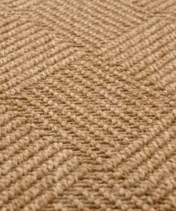 Tapis d'extérieur aspect jute - bohème Jewel beige - close up