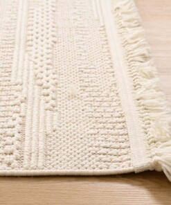 Tapis - Knit Tranquil blanc - close up