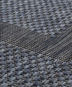Tapis d'extérieur - Sunset bleu - close up