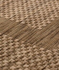 Tapis de balcon - Sunset marron clair - close up