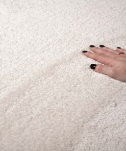 Tapis velours - Flair blanc - close up