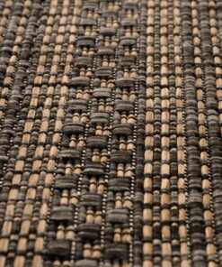 Tapis de balcon - Horizon Beach noir/beige - close up